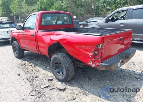 2001 Toyota Tacoma из США, поврежденный, VIN 5TEPM62N61Z724839